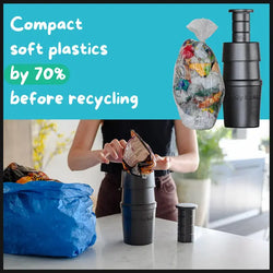 Soft Plastic Compactor - compacts up to 70% - BUY NOW – Wholly Shrink! UK